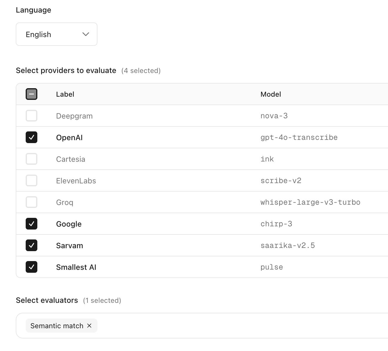 Voice agents stt-config preview 1-2